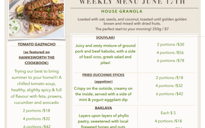 Feature Menu: June 10 -17