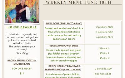 Feature Menu June 3 – 10