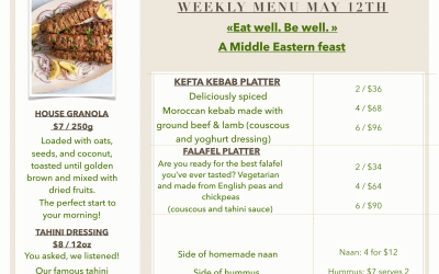 Featured Menu: May 5 – 12