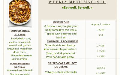 Featured Menu: May 12 – 19