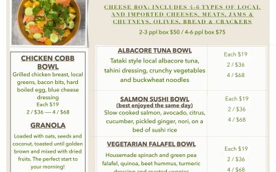 Featured Menu: January 10 – January 17, 2025